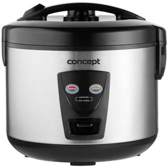 Concept Concept Re2020 Vaporizador 2 Cesta(s) Independiente 650 W Negro, Acero Satinado