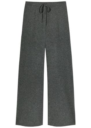 Extreme Cashmere Extreme Cashmere N&deg;462 Slouch Cashmere-blend Trousers - Dark Grey - One Size