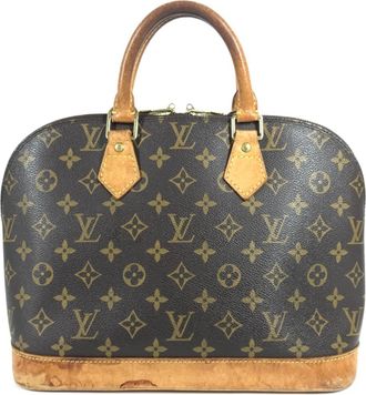 Louis Vuitton Monogram Brown Monogram Handbag Tote Bag (Pre-Owned)