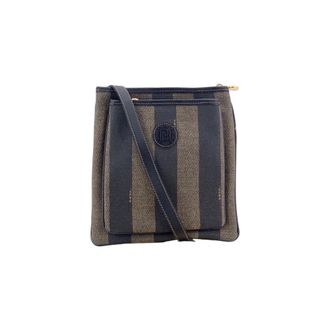 Fendi Fendi Vintage stoffen handtas Pequin