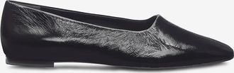 Reformation Ballerinas aus Lackleder Inez