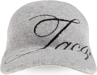 Jacquemus Atelier Baseball Cap - unisex - Petten - Grijs - 58 CM - Wol - Accessoires