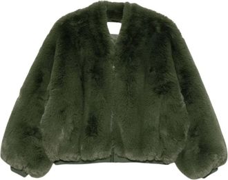 Frankie Shop Mujer, Chaquetas, Verde, Talla: S