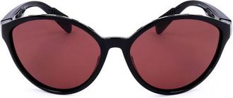 adidas Ladies Black Cat Eye Sunglasses SP0012-82D-2