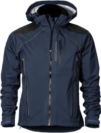 Showers Pass Mens Refuge Rain Jacket - Premium 3-Layer Waterproof Breathable Shell - For Outdoor Activities, Alpine Blue, X-Large