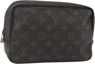 Louis Vuitton Pre-owned Clutches, female, Brown, Size: ONE SIZE Pre-owned Vintage Canvas Clutch