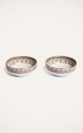 La DoubleJ Snack Bowl Set Of 2 Napoli Dusty Pink at Nordstrom