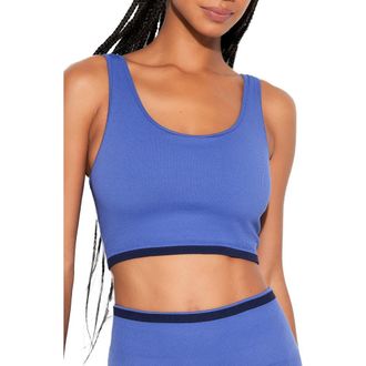 Spiritual Gangster Love Longline Sports Bra in Periwinkle at Nordstrom Rack, Size X-Small