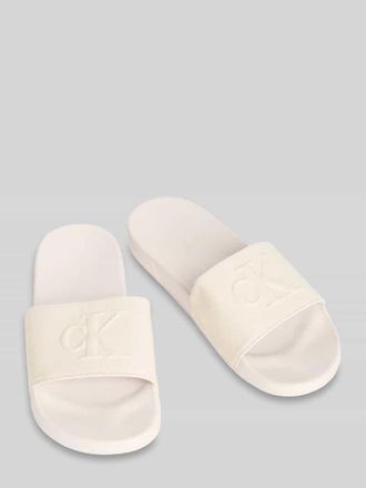 Calvin Klein Badeschuhe Modell NEMO in Offwhite, Gr&ouml;&szlig;e 40