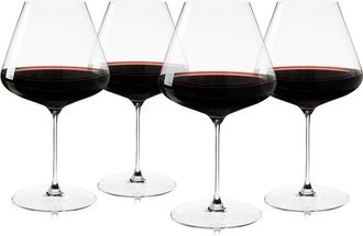 Spiegelau Set Of 4 Definition 34Oz Burgundy Glasses