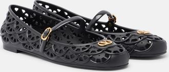Valentino Garavani Ondette VLogo Mary Jane flats