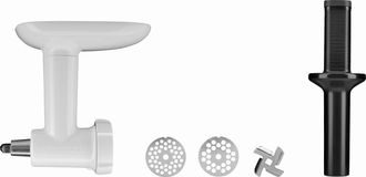 KitchenAid Kitchenaid 5ksmfga Picadora Blanca Inox Accesorio Robot De Cocina