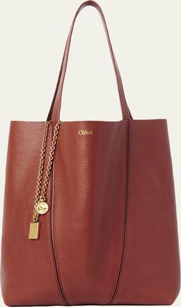 Chlo&eacute; Spin Medium Tote Bag in Leather