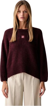 American Vintage Mujer, Jerseys, Marr&oacute;n, Talla: S