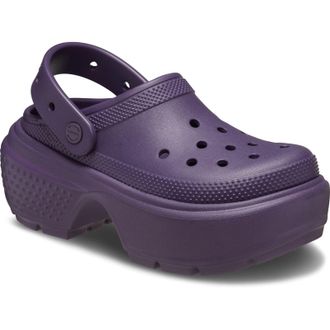 Crocs Stomp Clog Thermoplastische Donker Iris Klompen