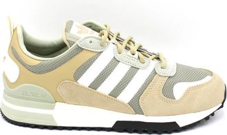 adidas HD Sneakers met Su&egrave;de Inzetstukken - Heren - Hardloopschoenen - Beige - 41 1/3 EU - Su&egrave;de - Fitness