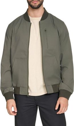 Levi's Oxford Water Resistant Bomber Jacket in Sage Green at Nordstrom, Size Xx-Large