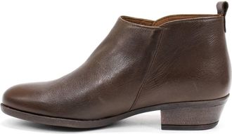 Eric Michael Womens London Leather Boot In Brown