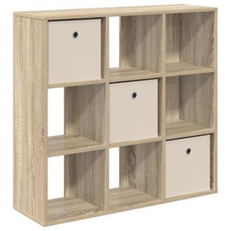 vidaXL Aparador Con Caj&oacute;n Roble Sonoma 88,5 X 29 X 84,5 Cm Vidaxl