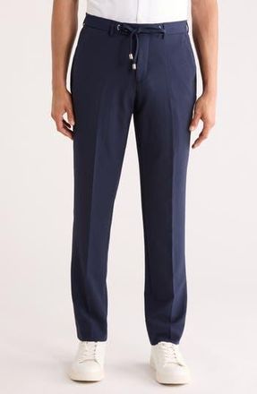 Scotch & Soda Seersucker Stretch Suit Separate Pants in Navy at Nordstrom Rack, Size 32 X R
