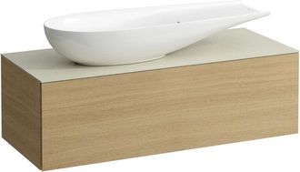 Laufen Laufen - Il Bagno Alessi Cajonera, Encimera De Piedra Calce Avorio