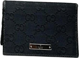 Gucci Pre-owned Vintage Card Holder - Dames - Vintage Accessoires - Zwart - ONE Size - Vintage