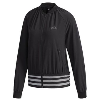 adidas (WMNS) adidas Thin Woven Jacket Asia Sizing Black DM5312