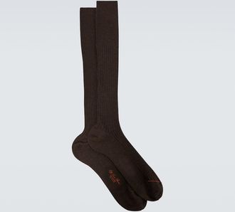 Loro Piana Costina cashmere and silk socks