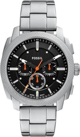 Fossil Mens Machine Black Dial Watch