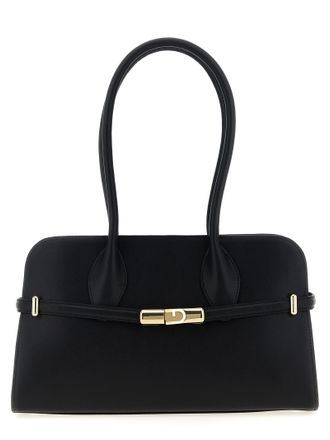 Furla Furla Goccia Dome M Borse A Spalla E Tracolla Nero-Donna
