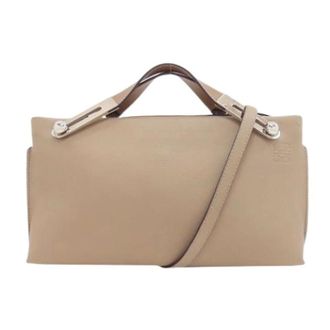 Loewe Pre-owned Handbags, female, Beige, Size: ONE SIZE Pre-owned Handbag