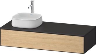 Duravit Duravit - Zencha Mueble Bajo Lavabo, 1300x550mm, 1 Extra&iacute;ble, 1