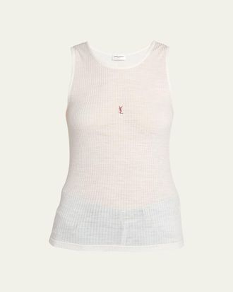 Saint Laurent Undershirt Tank Top