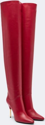Valentino Garavani Botas mosqueteras Deboot de piel