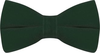 King & Priory Luxury Dark Green Velvet Bow Tie