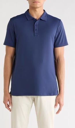 90 Degree by Reflex Short Sleeve Jersey Polo in Naval Blue at Nordstrom Rack, Size Xx-Large