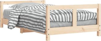vidaXL Estructura De Cama Para Ni&ntilde;os Madera Maciza De Pino 80x160 Cm Vidaxl
