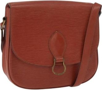 Louis Vuitton Pre-owned Vintage Leren Crossbodytas - Dames - Vintage Schoudertas - Bruin - ONE Size - Leer - Vintage