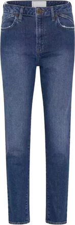 One Teaspoon Dames, Jeans, Blauw, Maat: W27 Katoen