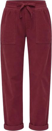 Deha Pantalone in Velluto - - Sport - Donna - Rosso - M