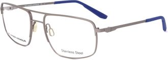 Under Armour Mens 55 mm Grey Opticals