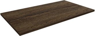 Saniclass Tops Topblad - 81x46x2cm - eiken charcoal