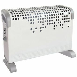Trade Shop Trade Shop - Calentador Convector Calentador Ventilador De Turbina 1800w 2 Potencias Electrodom&eacute;sticos