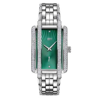 JBW Mink Green Dial Stainless Steel Ladies Watch J6358A