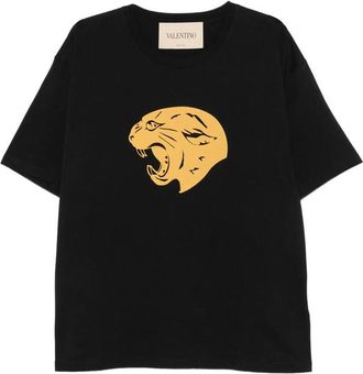 Valentino Panther-print T-shirt