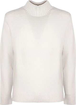 KANGRA Maglione in lana vergine e cashmere - - Knitwear - Uomo - Beige - M