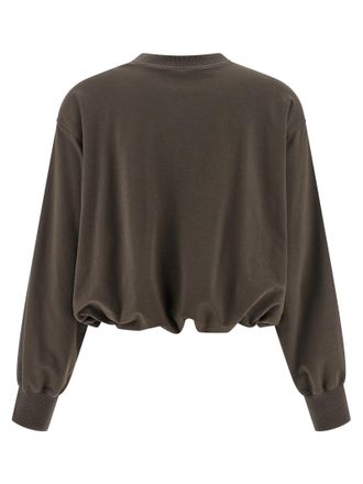 Brunello Cucinelli Womens Brown Cotton Sweatshirt Clothing
