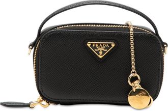 Prada Pre-owned Prada Mini Saffiano Pouch Ladies 5W4FKOIKNYHJ42UU