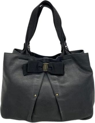Ferragamo Borsa tote Pre-owned - - Pre-owned - Donna - Nero - ONE SIZE