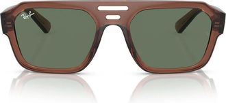 Ray-Ban Sunglasses Rb4397 667882 Corrigan Brown/Green Unisex